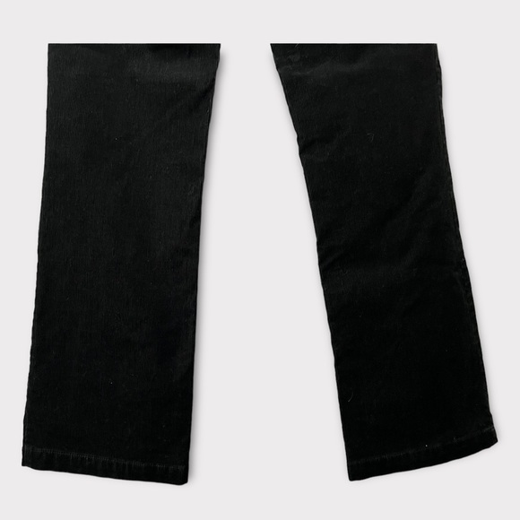 J. Crew Corduroy Favorite Fit pants black mid relaxed straight leg size 4S - Picture 6 of 7